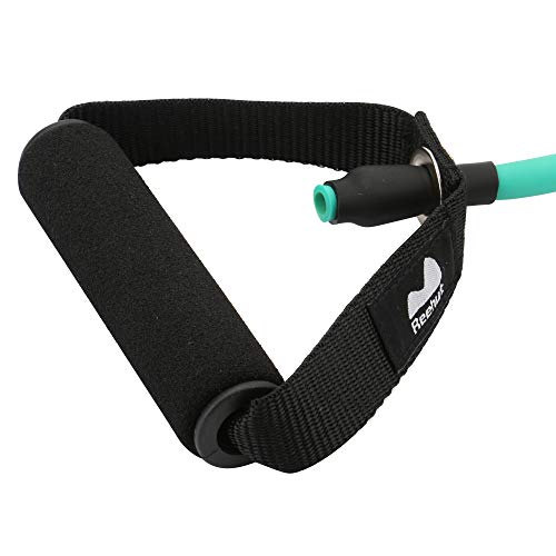 REEHUT Bandas Elásticas de Entrenamiento, Bandas de Resistencia para Fitness Cable de Ejercicio de Entrenamiento para Tonificación Muscular, Equipo de Ejercicio de Estiramientos para Yoga, Verde