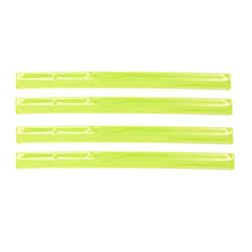 Reflectante Running Chaleco Reflectante Running Altas Vis Corriendo Luces de Carrera para Corredores Bicicleta reflectores La luz Green,40