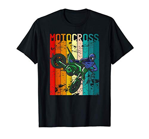 Regalo de Motocross Retro - Motocicleta de época - Motocross Camiseta