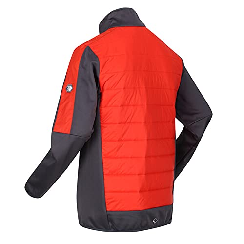 Regatta Chaqueta híbrida Clumber II impermeable de tejido elástico Extol Warmloft para hombre