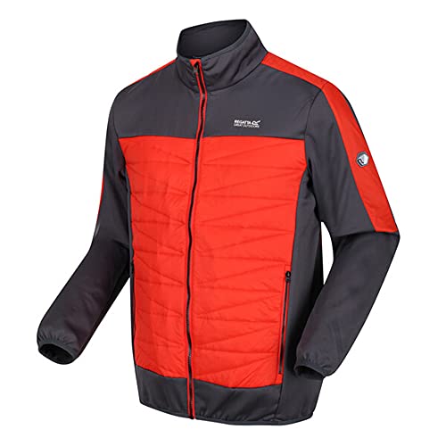 Regatta Chaqueta híbrida Clumber II impermeable de tejido elástico Extol Warmloft para hombre