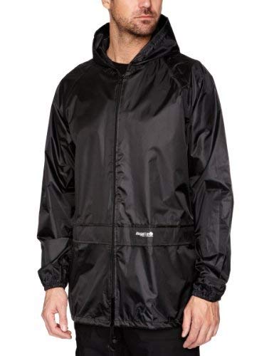 Regatta Stormbreak - Chaqueta para hombre, tamaño L, color negro