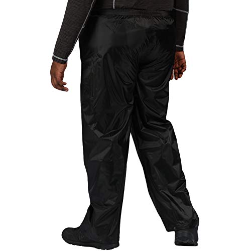 Regatta Stormbreak - Pantalón para hombre (impermeable), negro, tamaño 52-56 EU