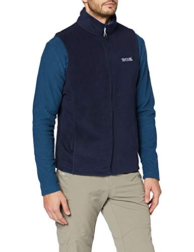 Regatta Tobias II Chaleco con Cremallera y 2 Bolsillos Bodywarmers, Hombre, Navy(Oxford Blue), L