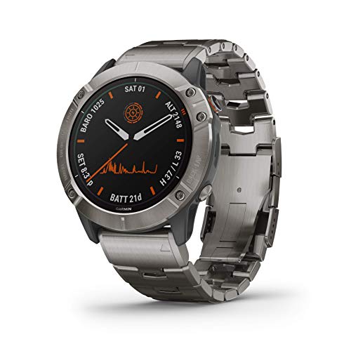 Reloj de Hombre con energía Solar GARMIN Fenix 6X 010-02157-24