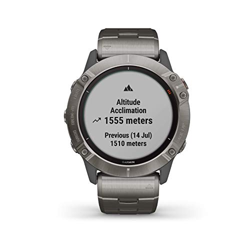 Reloj de Hombre con energía Solar GARMIN Fenix 6X 010-02157-24