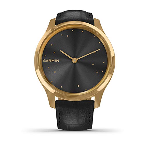 Reloj Inteligente Unisex GARMIN VIVOMOVE Luxe con Agujas 010-02241-02