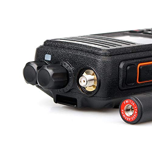 Retevis RT3S DMR Radio Walkie Talkie Digital 5W GPS Banda Dual 3000 Canales DTMF Radio Aficionado Compatible con Motorobo Tier I&II (Negro, 1Pc)