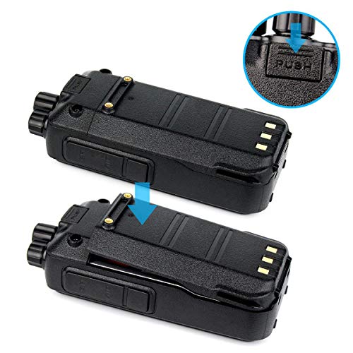Retevis RT3S DMR Radio Walkie Talkie Digital 5W GPS Banda Dual 3000 Canales DTMF Radio Aficionado Compatible con Motorobo Tier I&II (Negro, 1Pc)
