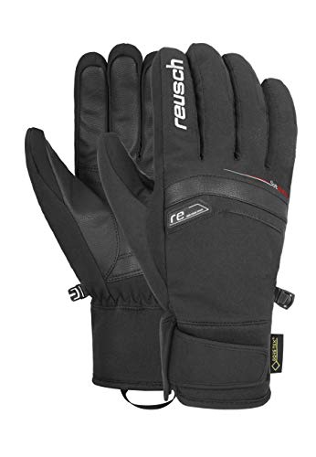 Reusch Bruce GTX Guante, Unisex Adulto, Blanco/Negro, 11