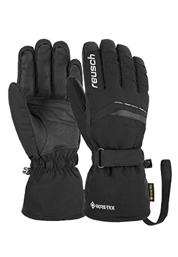 Reusch Manni GTX - Guantes para Hombre, Hombre, Color Negro, Blanco, tamaño 11