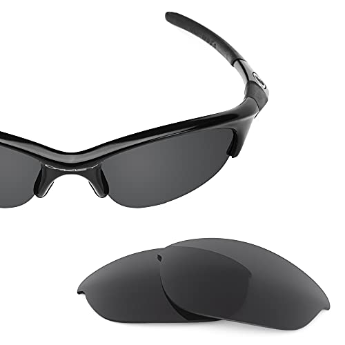 Revant Lentes de Repuesto Compatibles con Gafas de Sol Oakley Half Jacket, Polarizados, Negro Furtivo