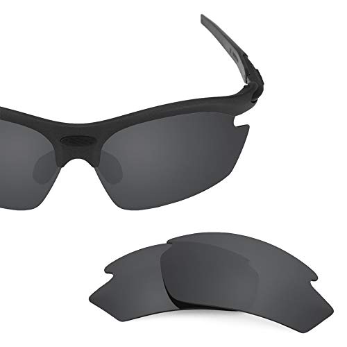 Revant Lentes de Repuesto Compatibles con Gafas de Sol Rudy Project Rydon, Polarizados, Negro Cromado MirrorShield