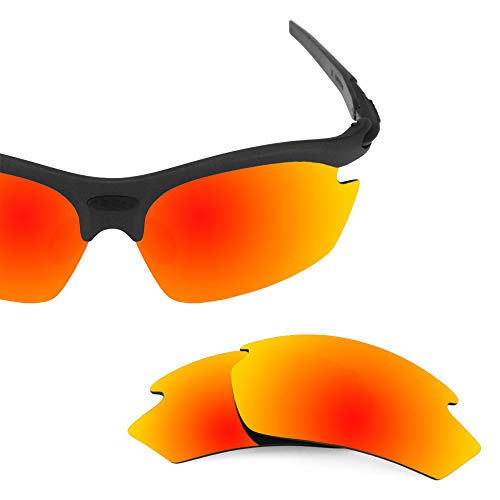 Revant Lentes de Repuesto Compatibles con Gafas de Sol Rudy Project Rydon, Polarizados, Rojo Fuego MirrorShield