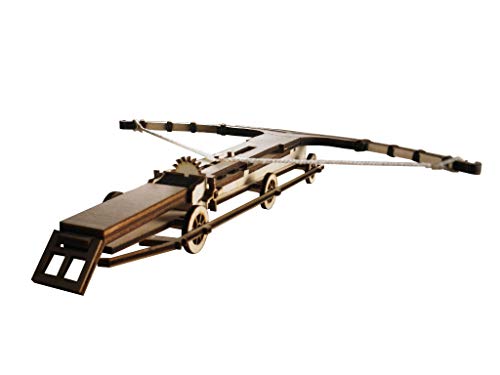 Revell-Giant Crossbow (500 Years Leonardo da Vinci), Escala 1:100 Modelo de Kit de Madera, Multicolor, (00517)