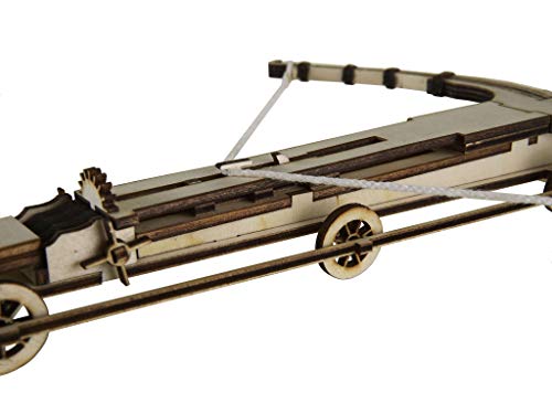 Revell-Giant Crossbow (500 Years Leonardo da Vinci), Escala 1:100 Modelo de Kit de Madera, Multicolor, (00517)