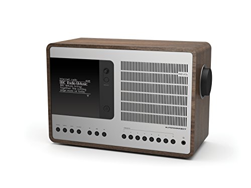Revo SuperConnect - Radio (Internet, Digital, AM, DAB, DAB+, FM, 15W, 8,89 cm (3.5"), OLED) Madera