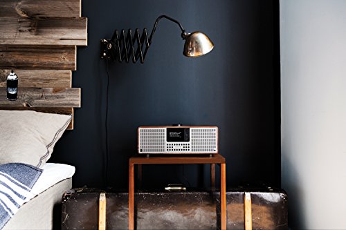 Revo SuperSystem - Radio de Internet (Dab+/FM, Wi-Fi, Bluetooth, Pantalla OLED, 80W), Color marrón (Importado)