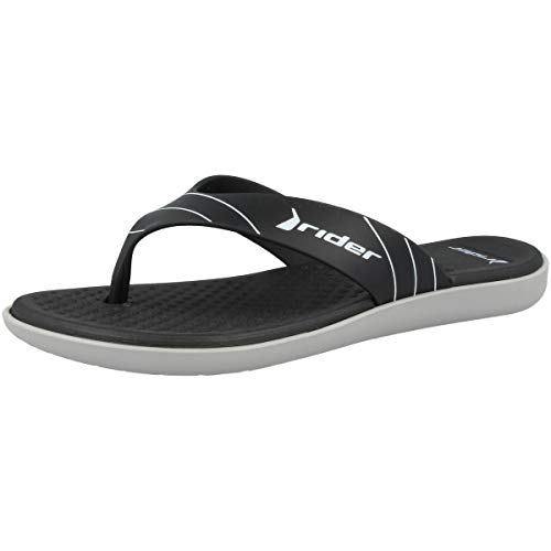 Rider Aqua II Thong Fem, Chanclas Mujer, Gris/Negro, 40 EU