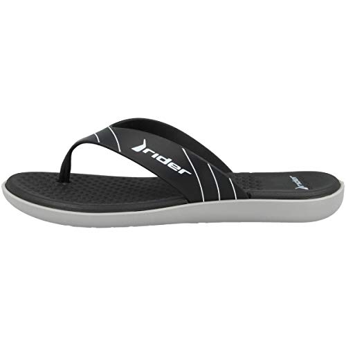 Rider Aqua II Thong Fem, Chanclas Mujer, Gris/Negro, 40 EU