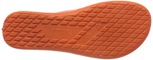 Rider Delta Fem, Chanclas Mujer, Multicolor Naranja y Rosa 9288 0, 38 EU