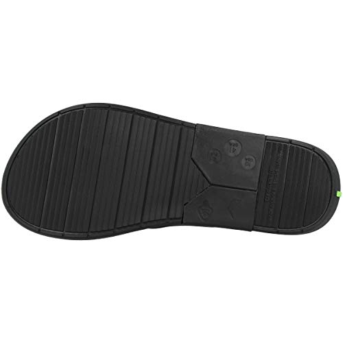 Rider Infinity IV Thong Ad, Chanclas Hombre, Color Negro y Verde, 43 EU