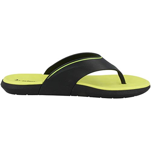 Rider Infinity IV Thong Ad, Chanclas Hombre, Color Negro y Verde, 43 EU