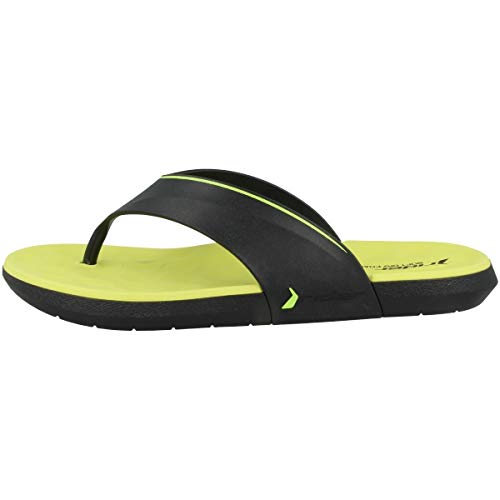 Rider Infinity IV Thong Ad, Chanclas Hombre, Color Negro y Verde, 43 EU