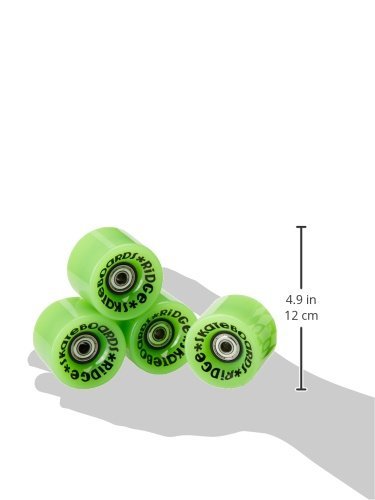 Ridge Cruiser - Ruedas de monopatín, Color Verde, tamaño 59mm