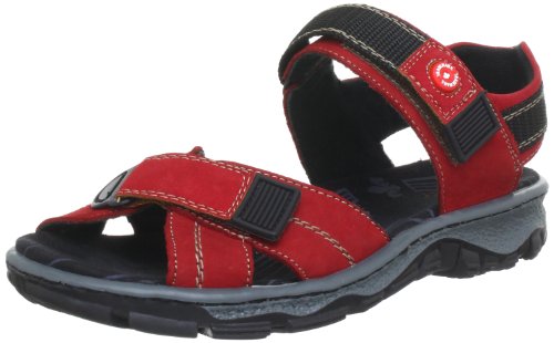 Rieker 68851, Sandalias Punta Cerrada Mujer, Rot (Fire/Rosso / 33), 37 EU