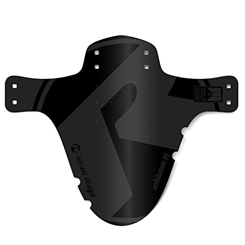 Riesel Design Schlamm:PE 4 Cintas sujetacables 3 Pegatinas Guardabarros Mudguard Delante MTB-Stealth 2018