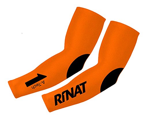 Rinat Manguito Compresivo A-Tech, Unisex Adulto, Naranja, S-M