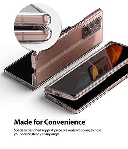 Ringke Slim Compatible con Funda Samsung Galaxy Z Fold 2 (2020) Transparente Elegante Fina Carcasa Galaxy Z Fold 2, Funda Delgada Ligera para Galaxy Z Fold 2 - Clear