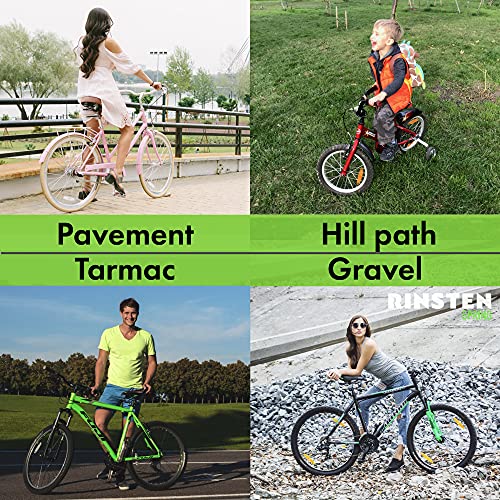 Rinsten Spring Amortiguador Bicicleta de Muelle - tija sillín Suspension Bici MTB universales Amortiguadores Trasero Bici Montana electrico Ciudad Suspensión Resorte Silla Bike Carretera