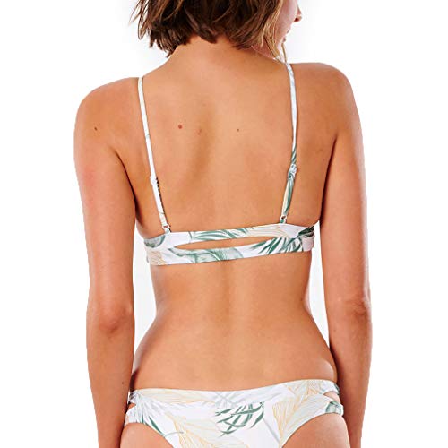 Rip Curl Bikini Coastal Palms Longline Tr - White XS