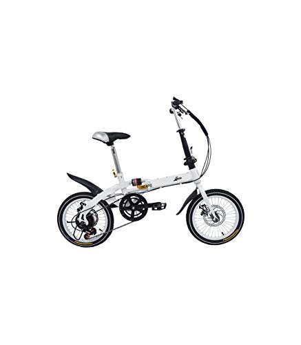 Riscko Wonduu Bicicleta Plegable Super Bike Bep-32 Blanco