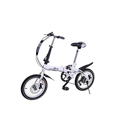 Riscko Wonduu Bicicleta Plegable Super Bike Bep-32 Blanco