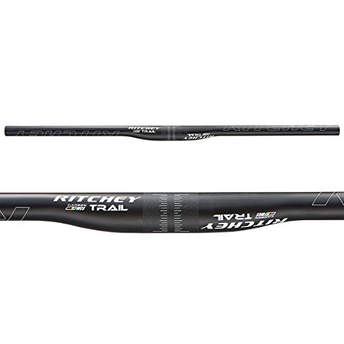 Ritchey Wcs Carbon Trail Flat 2 x Handlebar ø31,8 9 ° +/-5 mm Matte Carbon 2017 Brazo