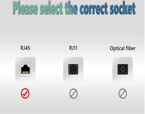 RJ45 Splitter, RJ45 Ladron ethernet 1 macho a 3 hembra, Ethernet Splitter, RJ45 Distribuidor de Conexión, Cable divisor de enchufe RJ45(La señal solo puede ingresar a uno de los puertos)