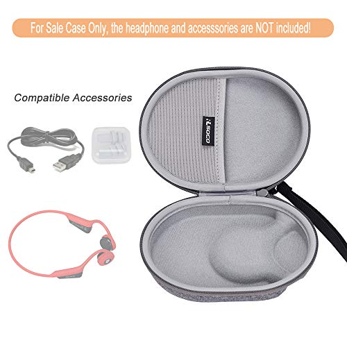 RLSOCO Funda para AfterShokz Aeropex/OpenMove/Trekz Air/Titanium Mini/Trekz Titanium /Xtrainerz/Opencomm Bone Conduction Bluetooth Headphones