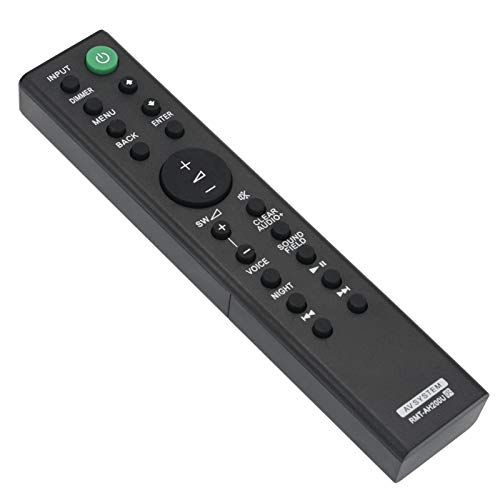 RMT-AH200U Mando a Distancia - VINABTY RMTAH200U AV System Reemplace Control Remoto para Sony HT-CT390 SA-CT390 SA-CT390 HT-RT3 SA-WRT3 SS-RT3 RMT AH200U RMT-AH200U Remote Control