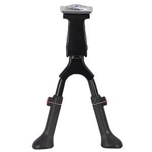 RNAGRET para Bicicleta Pata, Pata De Cabra Bicicleta de pie Doble Lateral for 26 27.5 29 Pulgadas MTB Soporte de Bicicleta de montaña Accesorios de Bicicletas (Color : KI009)