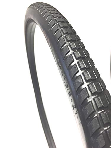 Ro - Cubiertas para silla de ruedas (2 unidades, 24 x 1 3/8 con palanca, totalmente antipinchazos, 37-540 24"), color negro, 100% poliuretano