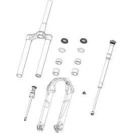 Rock Shox by Sram RS Rec Puente+Barras Zeb Debonair 27.5/29 Boost 44os 59od Black