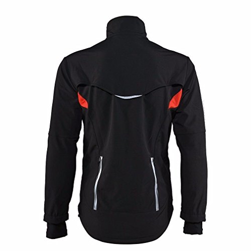 ROCKBROS Chaqueta y Pantalones para Ciclismo Térmicos Impermeables de Invierno con Forro Polar para Bicicleta Running Deportes, Unisex