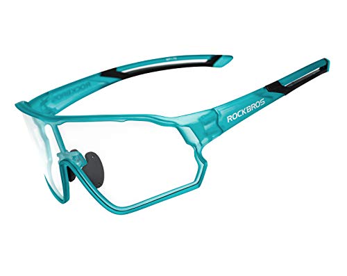 ROCKBROS Gafas de Sol Fotocromáticas Protección UV400 Ciclismo Bicicleta MTB Running Conducción Deportes para Hombres Mujeres