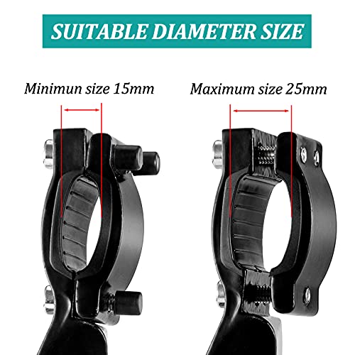 ROCKBROS Pata de Cabra para Bicicleta para Bicicleta 22" 24" 26" 28" Soporte Ajustable de Bicicleta Aluminio