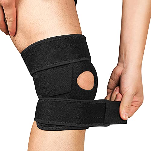 Rodilleras Menisco y Ligamento, Rodillera Deportiva Ajustable, Rodilleras para Hombres y Mujeres, Rodillera Antideslizante Apoyo para Crossfit, Correr, Baloncesto, Bicicleta, Fútbol, Vóleibol