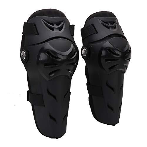 Rodilleras Moto Coderas para Hombre - 4 Piezas Motocross Rodilleras de protección Coderas Motocicleta Equipo de Protecciones para Moto K.T.M BMW, Enduro, Carreras, Ciclismo (Negro)