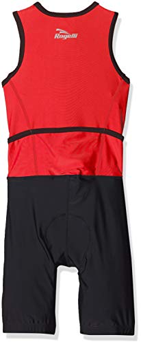 Rogelli Kid 's Florida de triatlón, Infantil, Kid's Florida, Negro/Rojo